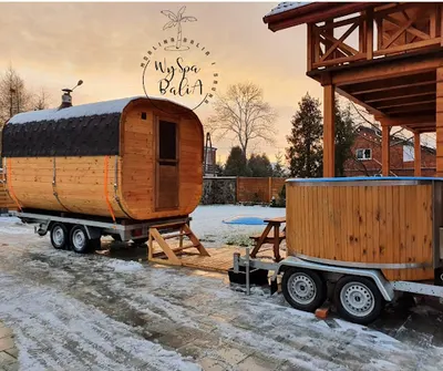 Mobilna balia, mobilna Sauna, bania party
